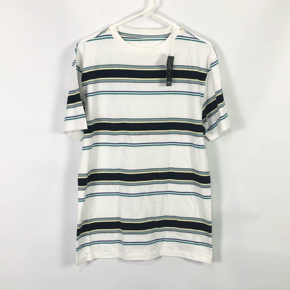 NEW original Use boxy men’s crew neck T-shirt size small striped
